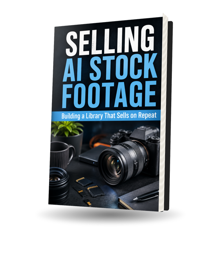 Selling AI Stock Footage cover