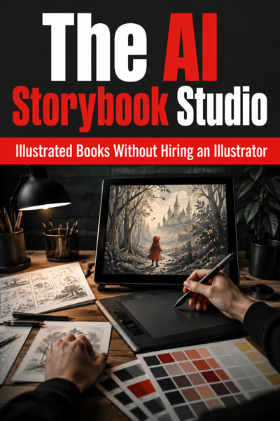 The AI Storybook Studio cover
