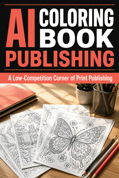 AI Coloring Book Publishing cover