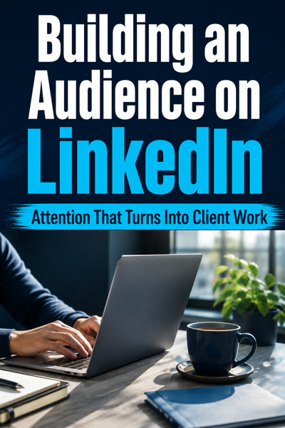 Building an Audience on LinkedIn cover