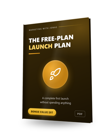 The Free-Plan Launch Plan mockup