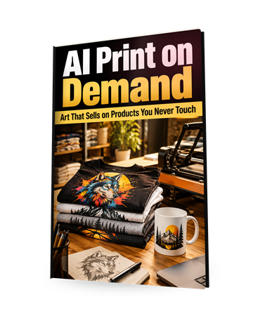 AI Print on Demand mockup