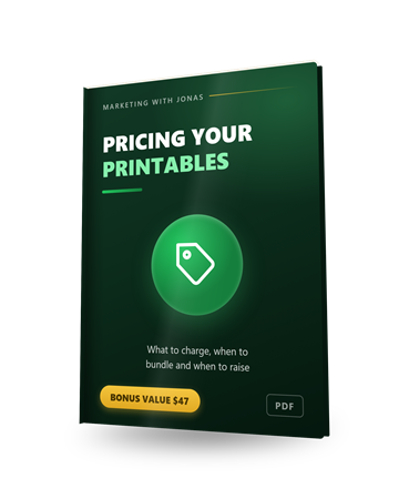 Pricing Your Printables cover