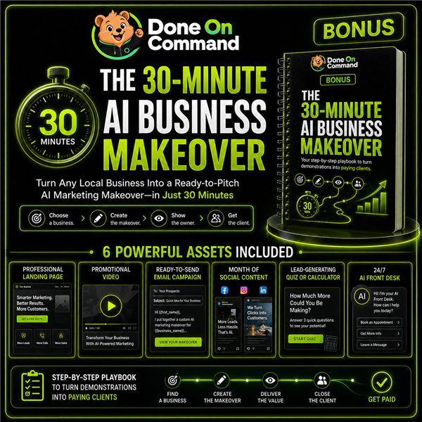 The 30-Minute AI Business Makeover mockup