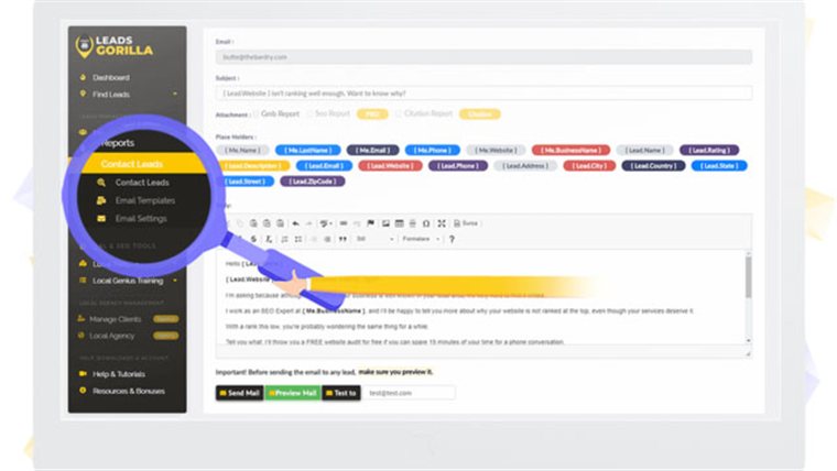 Land the Client screenshot