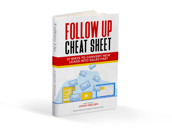 Follow Up Cheat Sheet mockup