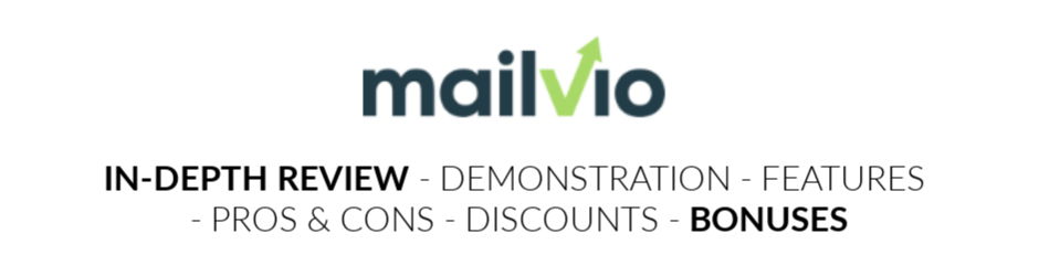 The MailVio dashboard as it looked when I reviewed it